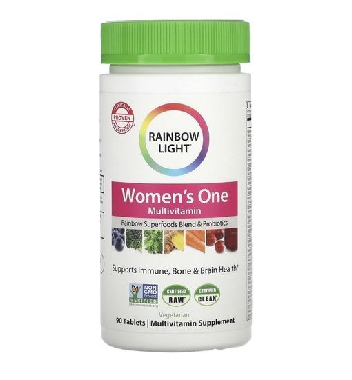Rainbow Light Women's One Multivitamin - 90 Vegetarian Tablets