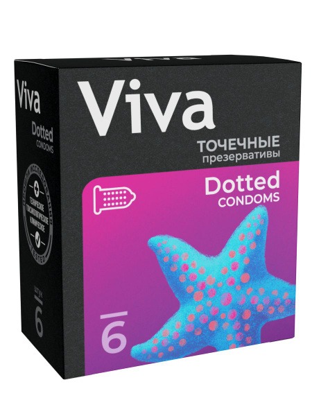 Viva Textured Condoms (6 Pack)