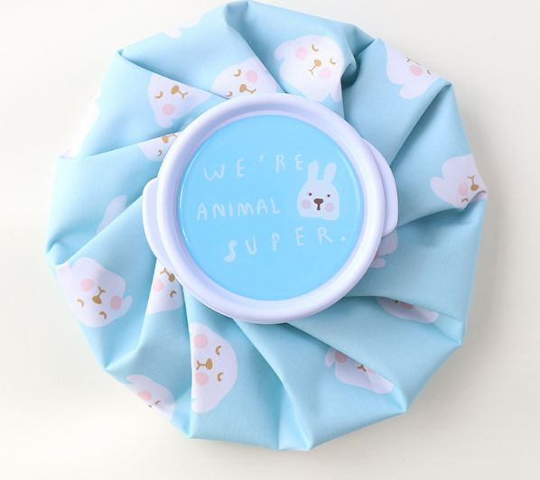 Round Water Bottle & Ice Pack