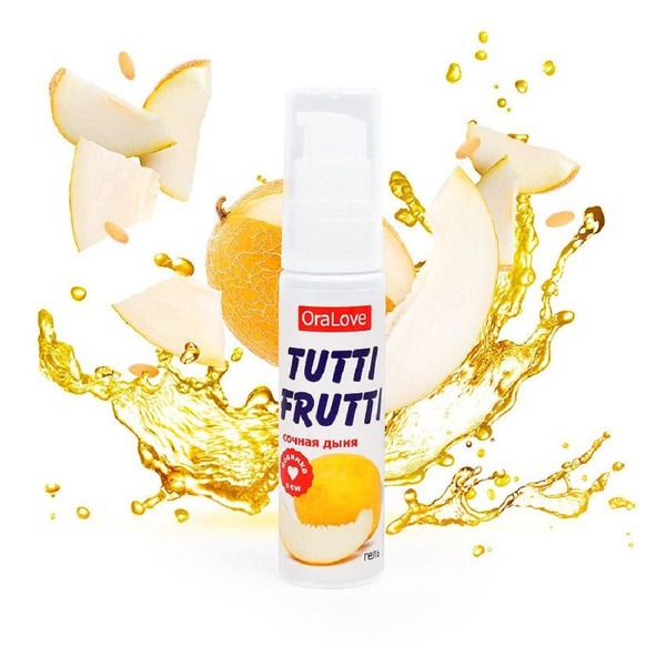 Tutti Frutti Edible Lubricant Watermelon Gel - 30g