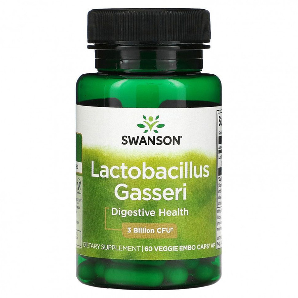 Swanson Lactobacillus Gasseri Probiotic: 3 Billion CFU, 60 Veggie Caps