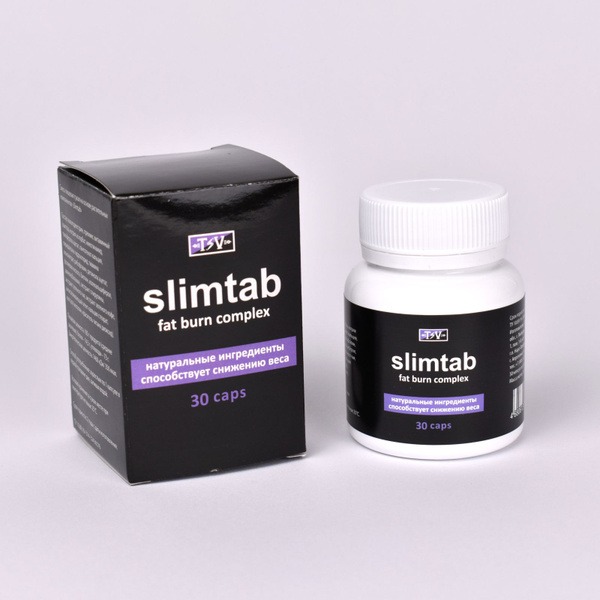SlimTab Weight Loss Pills: 30-Day Detox & Metabolism Booster