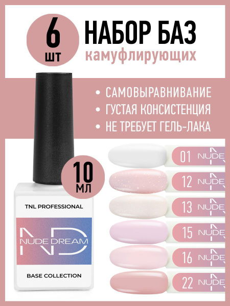 Nail Base Coat Kit: Camouflage & Color