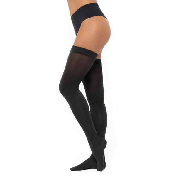 Intex Elegance Compression Stockings, Class 2 Compression - Black