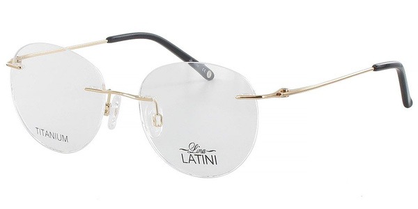 Lina Latini 62603-03G Titanium Unisex Eyeglass Frames