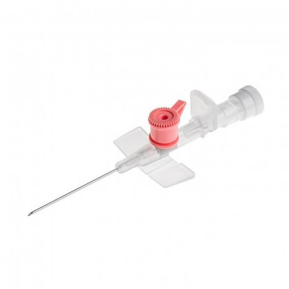 HEALFLON 20G IV Catheters with Injection Port (10 Pack)