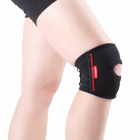 Ottobock Genu Carezza 8360-7 Patella Stabilizing Knee Brace (XXS, Black)