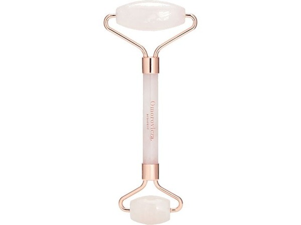 Omorovicza Rose Quartz Roller: Face & Body Massager