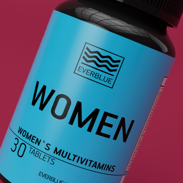 EVERBLUE Women's Multivitamins | Swiss Formula | Daily Nutritional Support
