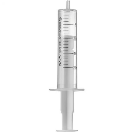 20ml 3-Part Syringes with 21G x 40mm Needles (50 Pack) - German Made