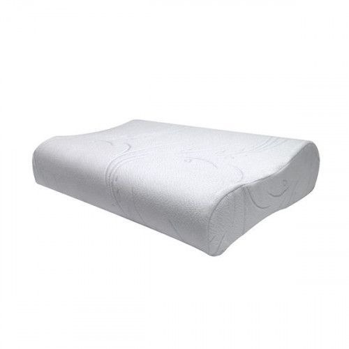 Rivera RA607 Memory Foam Orthopedic Pillow, Large (56x40x12/14cm)