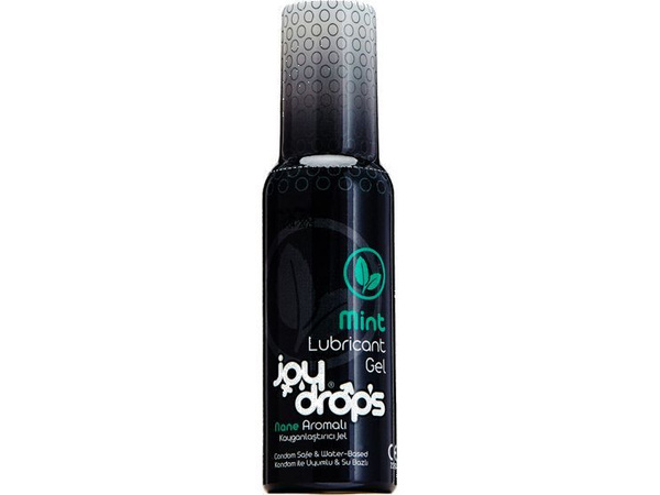 Mint Flavored Water-Based Lubricant Gel - JoyDrops