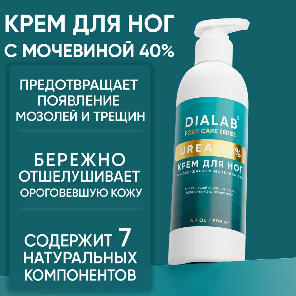 40% Urea Foot Cream: Crack & Callus Repair