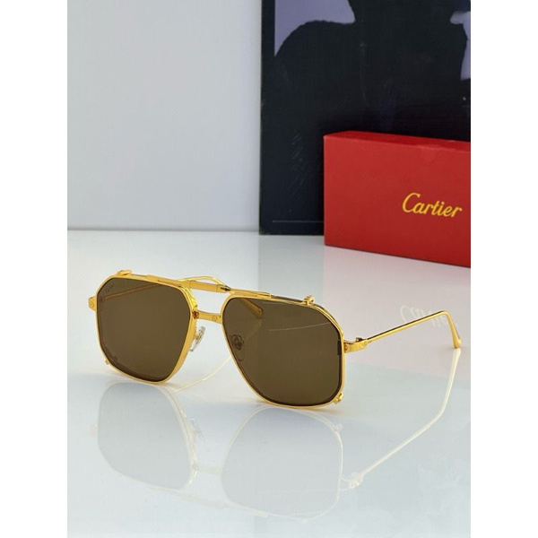 Cartier CT0353S Sunglasses: Prescription, Clip-On & Folding Lens Options