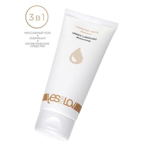 YESforLOV Intimate Lubricant: Water-Based, Moisturizing (100ml)