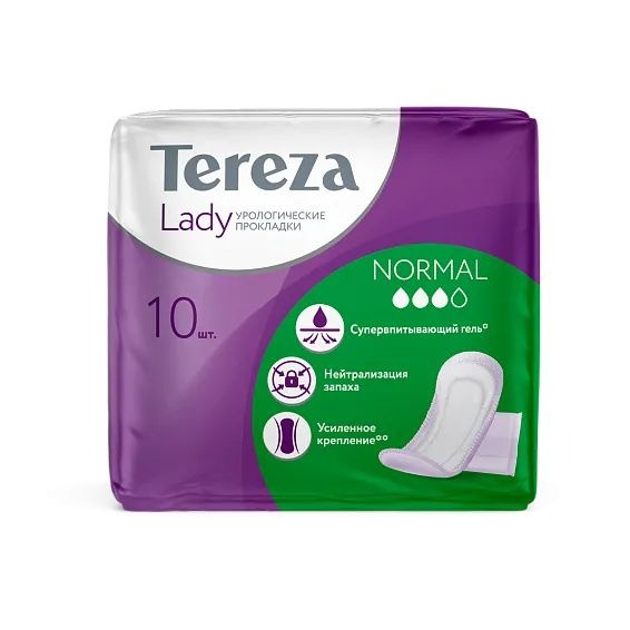 TerezaLady Normal Urological Pads (10 Count)