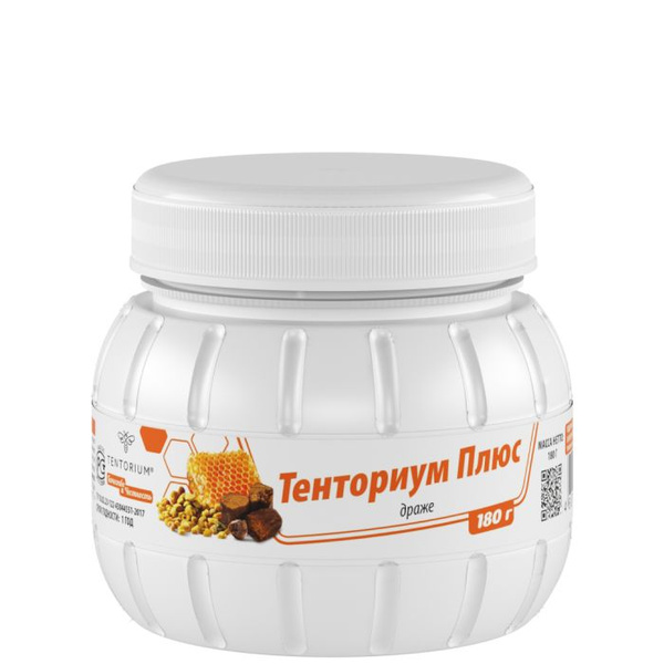 Tentorium Plus Propolis & Pollen Lozenges, 180g: Natural Remedy
