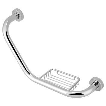 Right-Hand Shower Grab Bar with Soap Dish SM-3367R