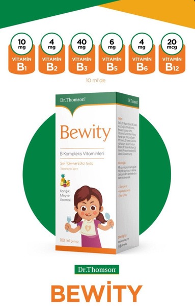 Kids' B Vitamin Syrup (100ml)