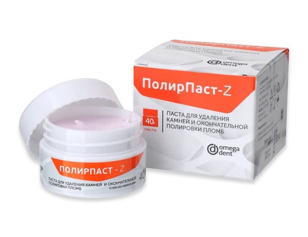Omega Dent POLIRPAST-Z: Dental Filling Polishing & Stain Removal Paste
