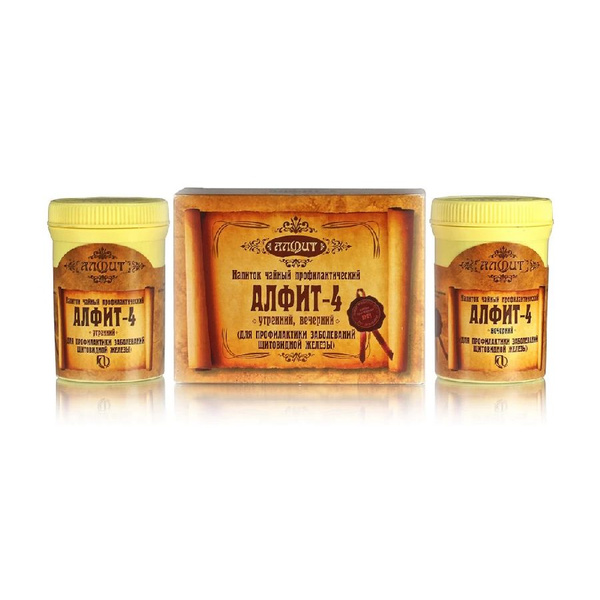 Alfit-4 Thyroid Health Supplement: 60 Tablets, 120g