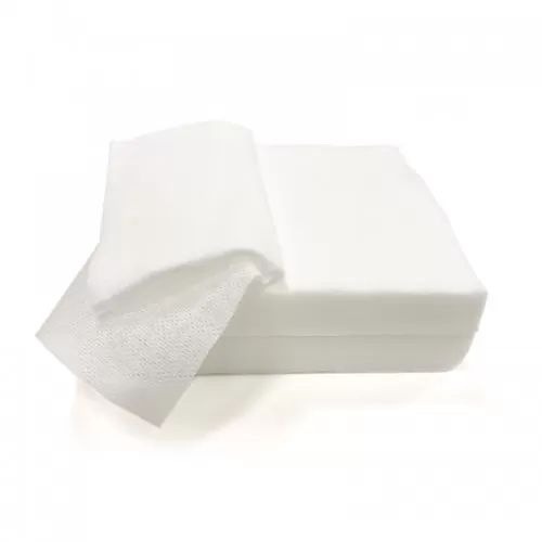 MAXCHARM White Spunlace Wipes (20x20cm, 40gsm), 100 Pack