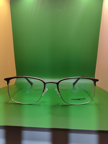 Moretti Wide Universal Eyeglass Frames with Flex Arms