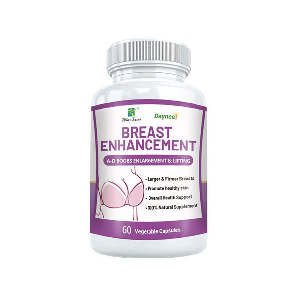 Breast Enhancement Capsules: 60-Capsule Bottle for Growth & Continuous Nourishment