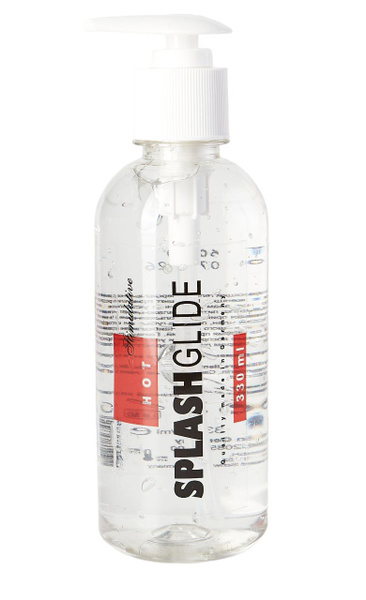 Splashglide Hot Stimulating Water-Based Lubricant (330ml)