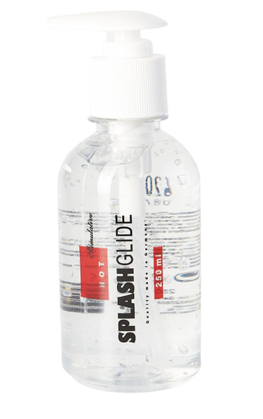 Splashglide Hot Stimulating Water-Based Lubricant (250ml)