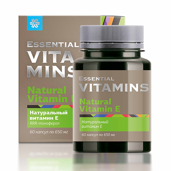 Siberian Natural Vitamin E (60 Capsules)
