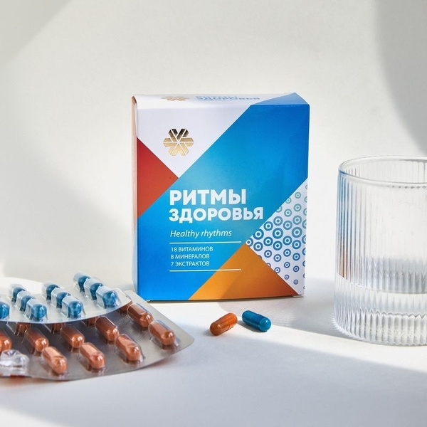 Rhythm of Health Vitamin & Mineral Complex: 60 Capsules (2 x 30)