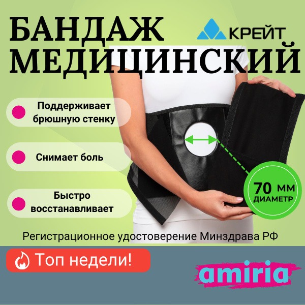 Post-Surgery Ostomy Support Belt