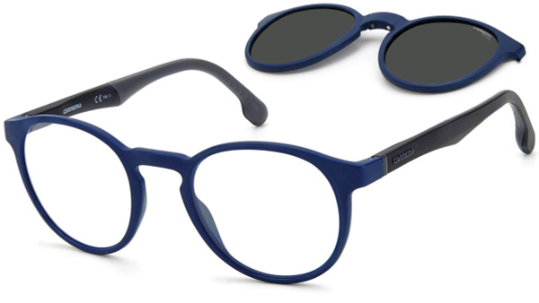 Carrera 8044/CS Sunglasses with Polarized Clip-Ons
