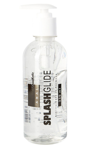 Splashglide Anal Lubricant: Water-Based, 330ml, with Anesthetic