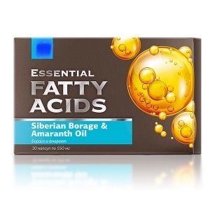 Borage & Amaranth Essential Fatty Acids Supplement - Siberian Wellness - 30 Capsules