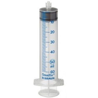 B.Braun OmniFix 60ml Luer-Lok Syringe (Jané Type) - Three-Part, Sterile