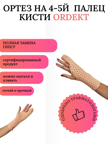 Wrist and Finger Orthosis (4th & 5th Finger Support)