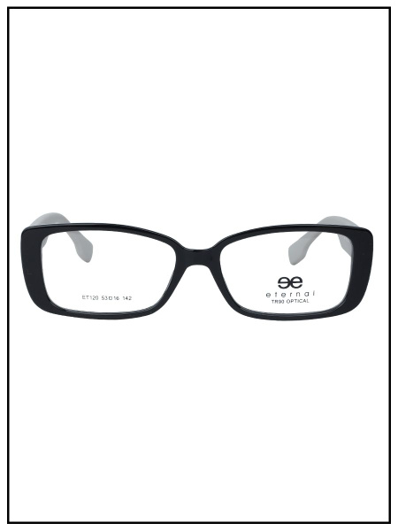 Eternal ET120 Black-Gray Eyeglass Frames
