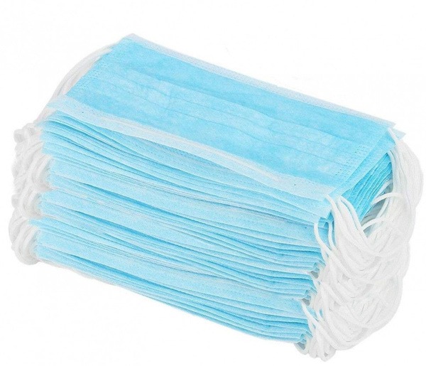 Disposable Face Masks (100 Pack)