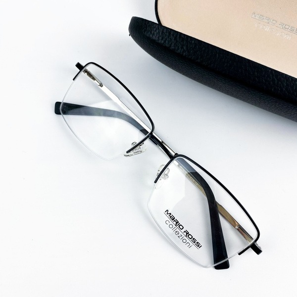 Mario Rossi MR12-424 Eyeglasses with Case