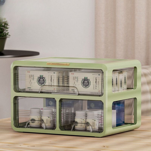 Large Locked Medicine Organizer & Storage Container (8-34L)