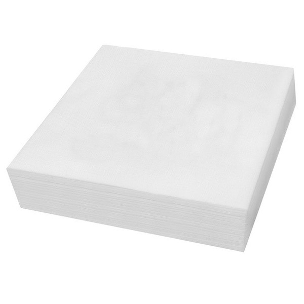 MAXCHARM Comfort White Spunlace Wipes (20x20cm, 45gsm), 100 Pack