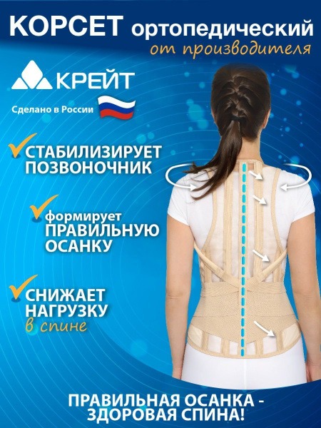 Kids' Posture Corrector Brace (Thoracic Lumbar Support, Size S1)