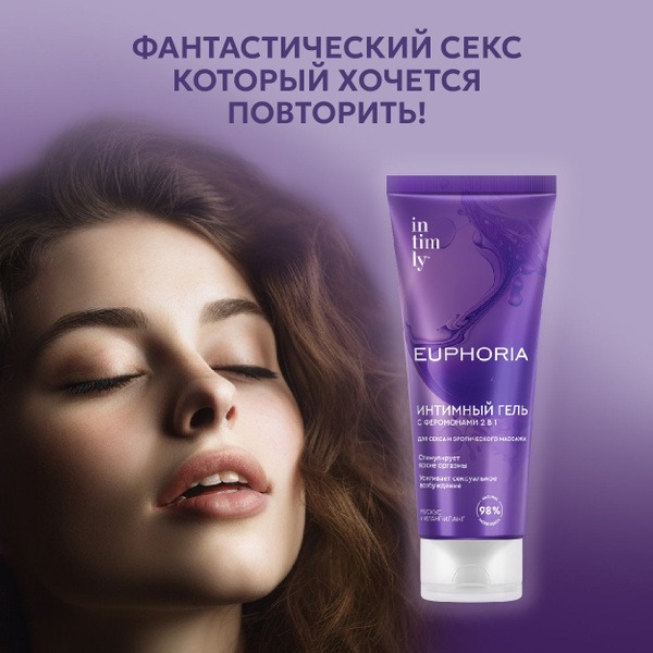 Intimly Euphoria: Water-Based Lubricant with Musk & Ylang-Ylang Pheromones