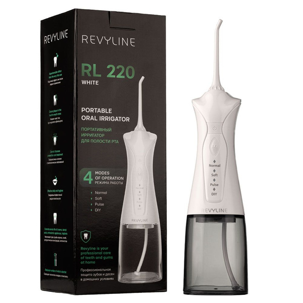 Revyline RL220 Portable Water Flosser: Oral Irrigator for Braces & Gum Health
