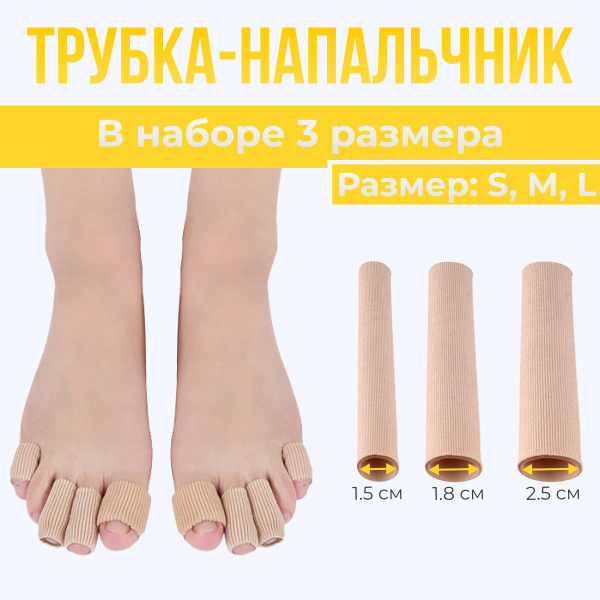 3-Pack Protective Fabric Finger Cots for Blisters