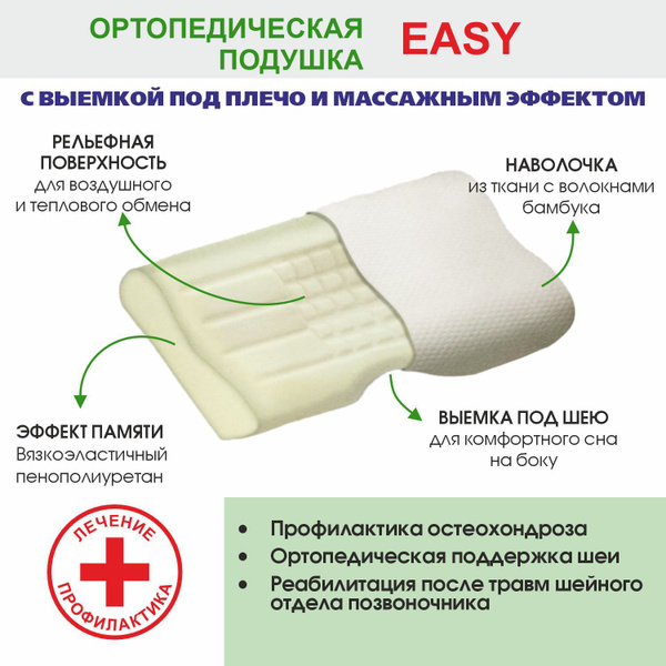 GOODSLEEP! EASY PVP204 Orthopedic Pillow