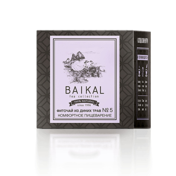Wild Herb Digestive Tea Blend #5 - Baikal Tea, 30 Filters