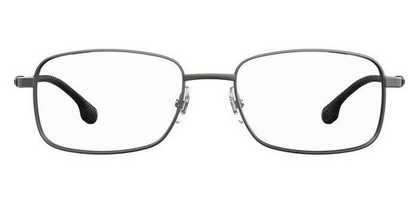 Carrera 8848 R80 Men's Gray Metal Rectangle Eyeglasses